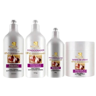 Kit Profissional Alho Habito Brasil Cosmetico (4 Produtos)