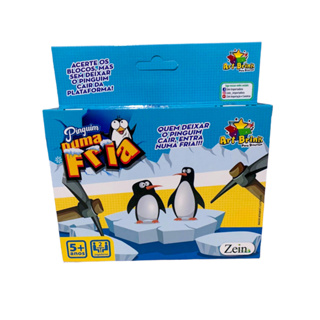 Jogo Pinguim Empilhando Gelo Ark BrinkART BRINKEncaixeOficina