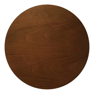 Centro de Mesa Prato Giratório 40 cm - Castanho