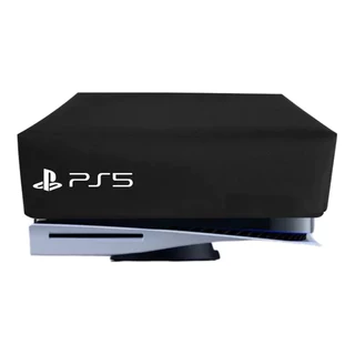 Capa Skin Para PS5 Fat - Horizontal - Preta - Premium