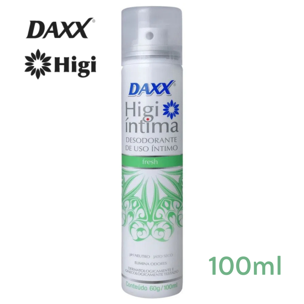 Desodorante Íntimo Daxx Higi Íntima Suave 100ml: Menor Preço