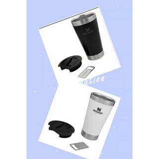 kit 2 Copo térmico com abridor e tampa 473Ml Envio 24horas