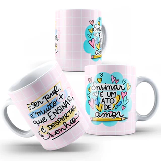 Caneca Para Professores / Um Presente Inspirador Para Educadores Dedicados! *028