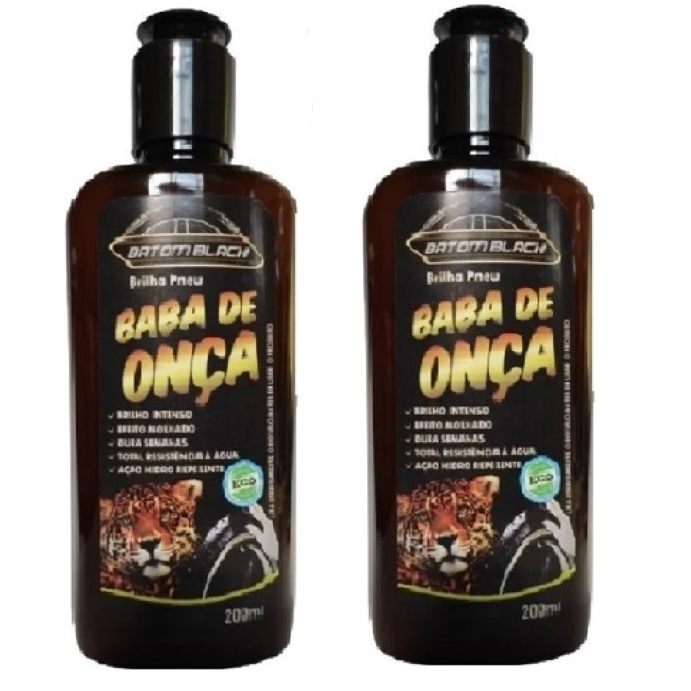 Kit 2 Pretinho para Pneus, Baba de Onça, a prova d´água, Dura Mais ...