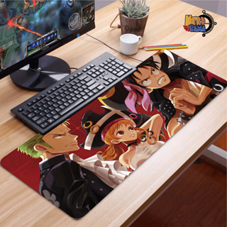 Mouse Pad anime One Piece 90x40cm Antiderrapante - 30 Modelos M2