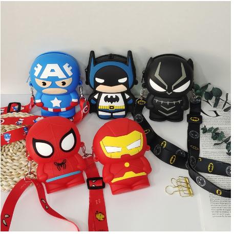 Colorindo Desenho do Homem Aranha Batman Iron Man Infantil Marvel Comics  Cartoons para crianças kids 