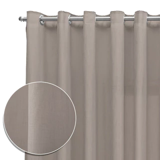 Cortina Flame De Linho Sala/quarto 7,00 X 2,50