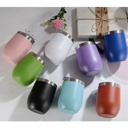 Copo Cuia Térmica 350ml Em Inox Com Tampa Acrílica Envio Imediato