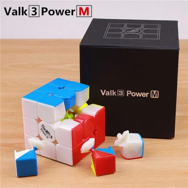 Cubo Mágico 3x3x3 Qiyi Valk 3 Power M Magnético Colorido