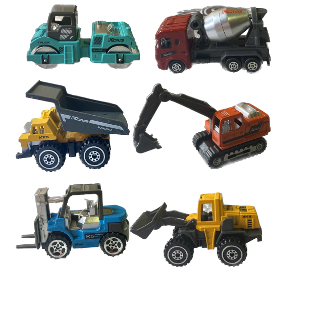 Miniatura Coleção De Ferro Miniatura Colheitadeiras Carrinho Tratores  Maquinas Agricola Fazenda Kit 5 Peças Farm Set Metal