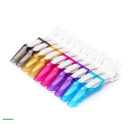 Presilha Clip Grampo Jacaré Crocodilo para Cabeleireiro