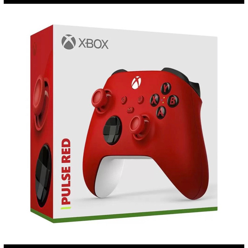 controle de Xbox vermelho com branco