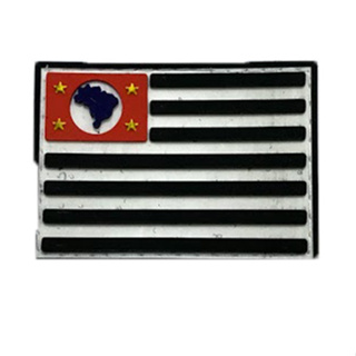 Estado de Santa Catarina Brasil Bandeira Bordada Patch Com Velcro