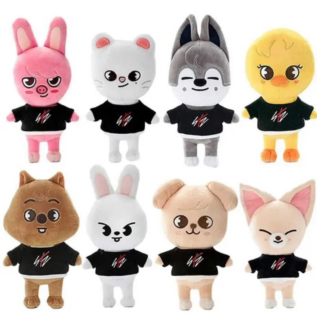 Pelúcia Skzoo Personagem Foxi.ny Stray Kids Cartoon 20cm