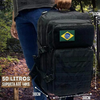 Mochila Tática Militar Alta Qualidade 50 Litros