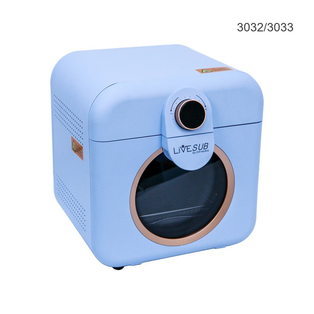 Prensa Forno Mini 3d Elite Pocket Sublimação 12lts Livesub