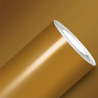 Adesivo Gold Dourado 1 Metro x 60cm Impermeável Para Envelopar e Decorar Móveis Parede