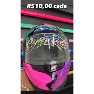 Osascorte holografico adesivo osascorte colante para moto carro e bike. 20cm.