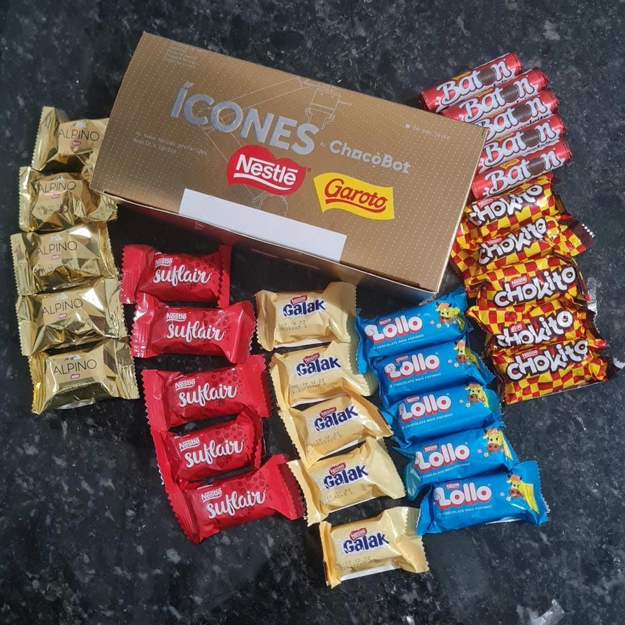 Caixa de bombom Ícones