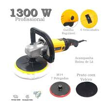 Politriz Angular Automotiva 7 polegadas 1300w Nakasaki Profissional