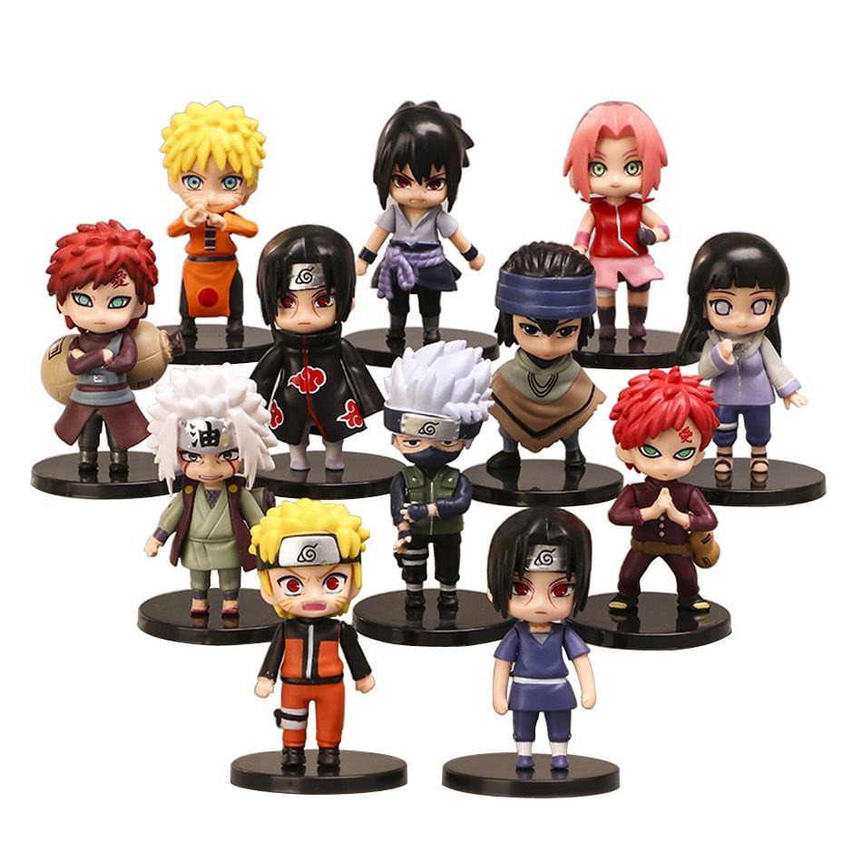 Naruto Uzumaki boruto figura anime, pai e filho versão, brinquedo pvc,  figura colecionável - AliExpress