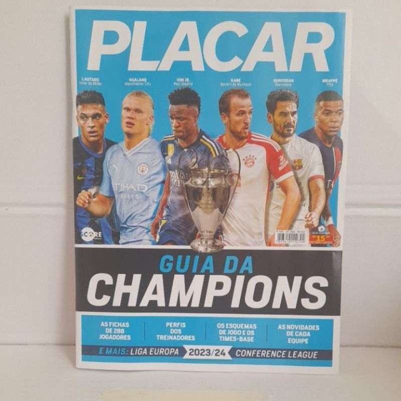 PLACAR lança Guia da Champions e das ligas europeias 2022/2023 - Placar - O  futebol sem barreiras para você