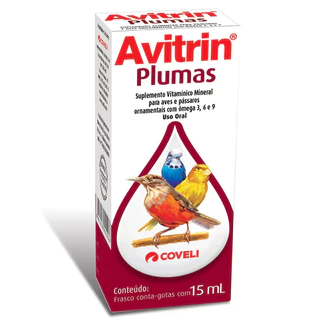 Avitrin Plumas Suplemento Vitamínico Para Aves 15ml - Coveli