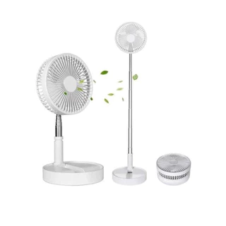 Ventilador Portátil Silencioso Dobrável Retrát Usb - Potente