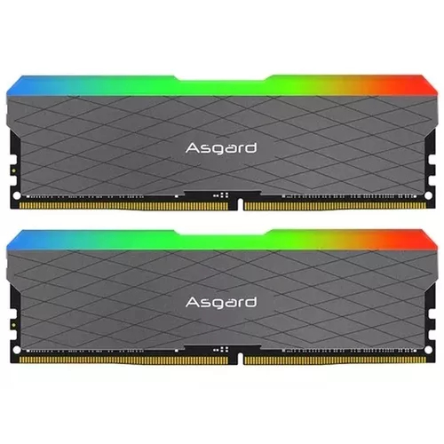 MEMÓRIA RAM ASGARD RGB 8GB , 2X8GB =16GB DDR4 3200 Mhz NOVA LACRADA