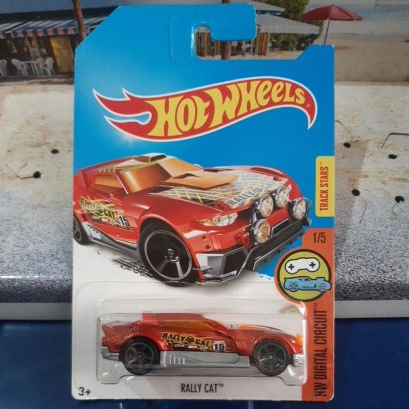 Hot Wheels Rally Cat 2016 Hw Digital Circuit | Shopee Brasil