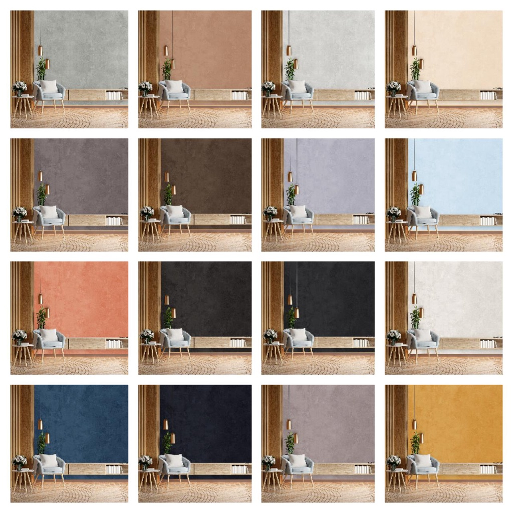 Cimento Queimado Pronto Eurodecor Todas As Cores -5Kg