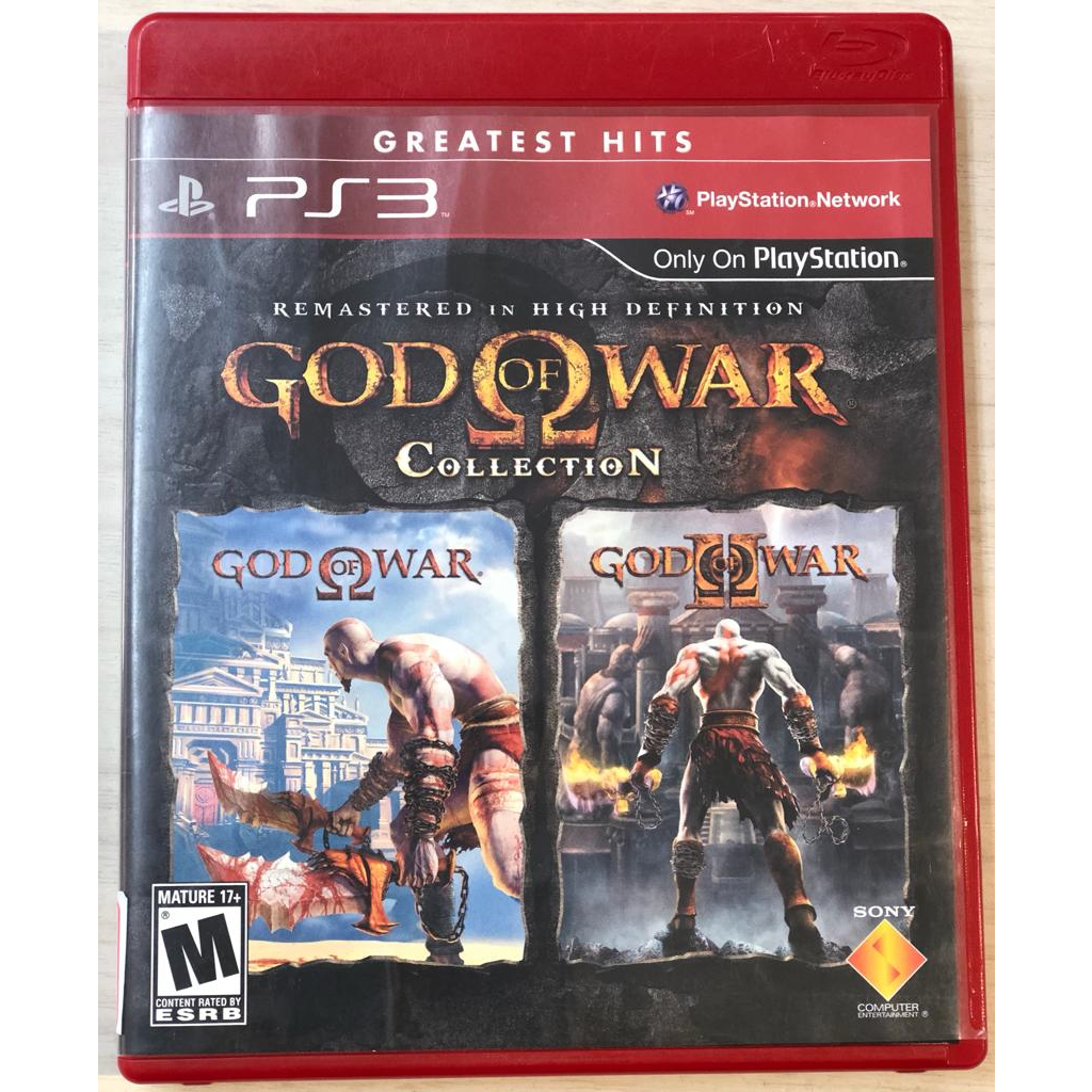 God of War Omega Collection Edição de Colecionador - PS3 - Game