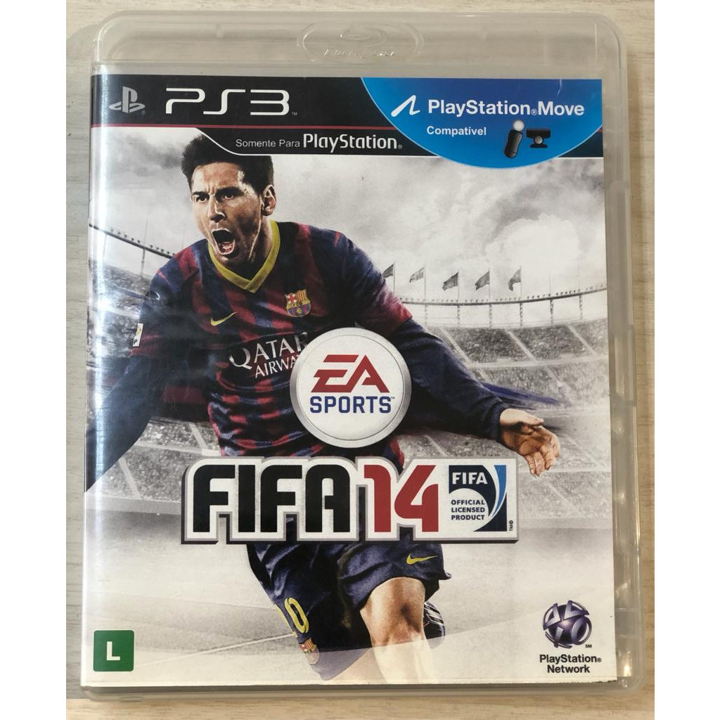 Jogo FIFA Soccer 14 PS3 - Azul+Cinza