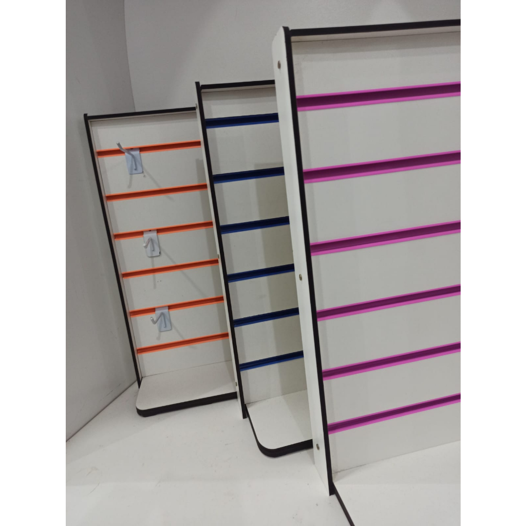 Expositor Painel MDF Branco. | Shopee Brasil