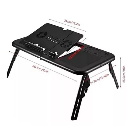 Mesa Para Notebook Articulada Dobravel Com Cooler Sofa Cama