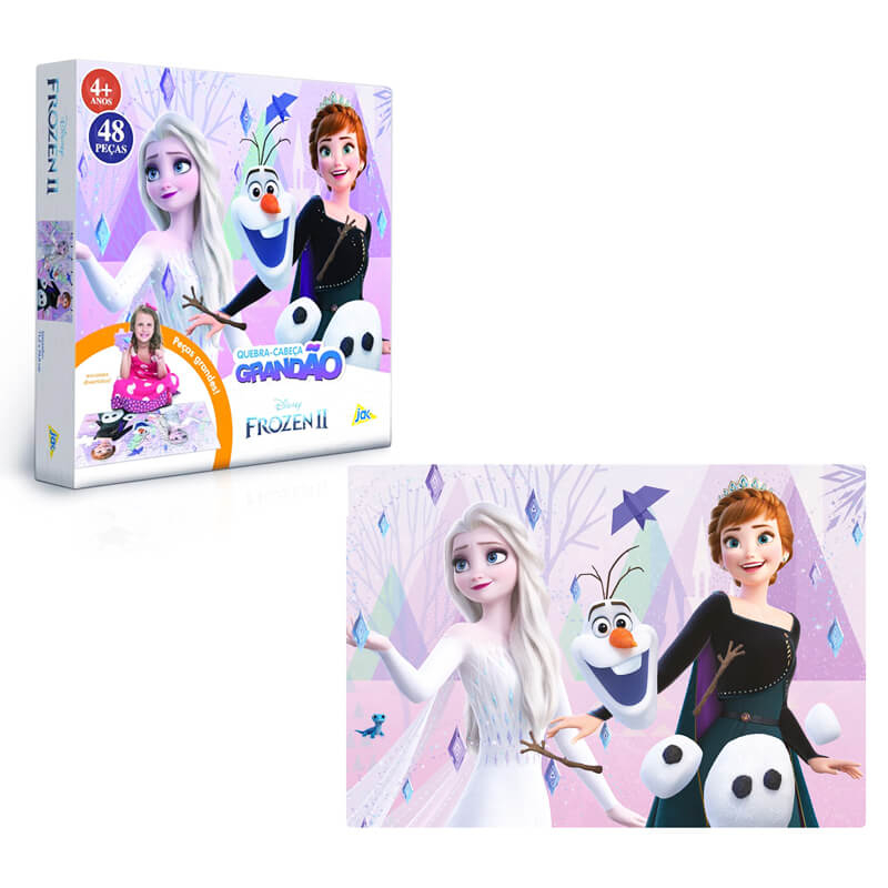 Jogo Mimics Frozen 2 e Busto de Boneca Anna Styling Head - Baby