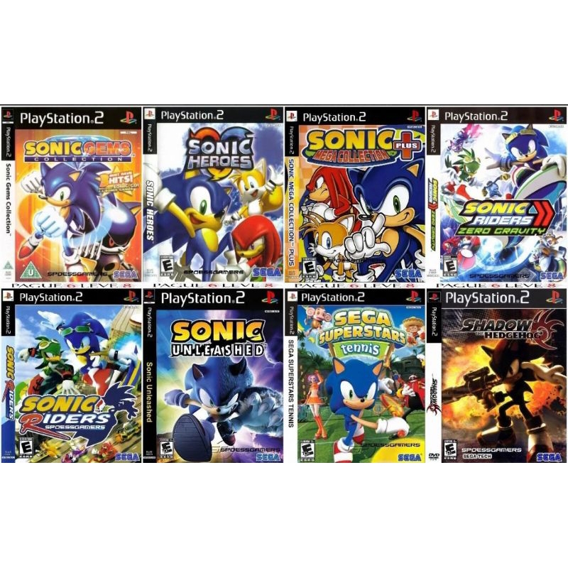 Jogo Sonic Mega Collection Plus PS2 ( Aventura ) Play 2