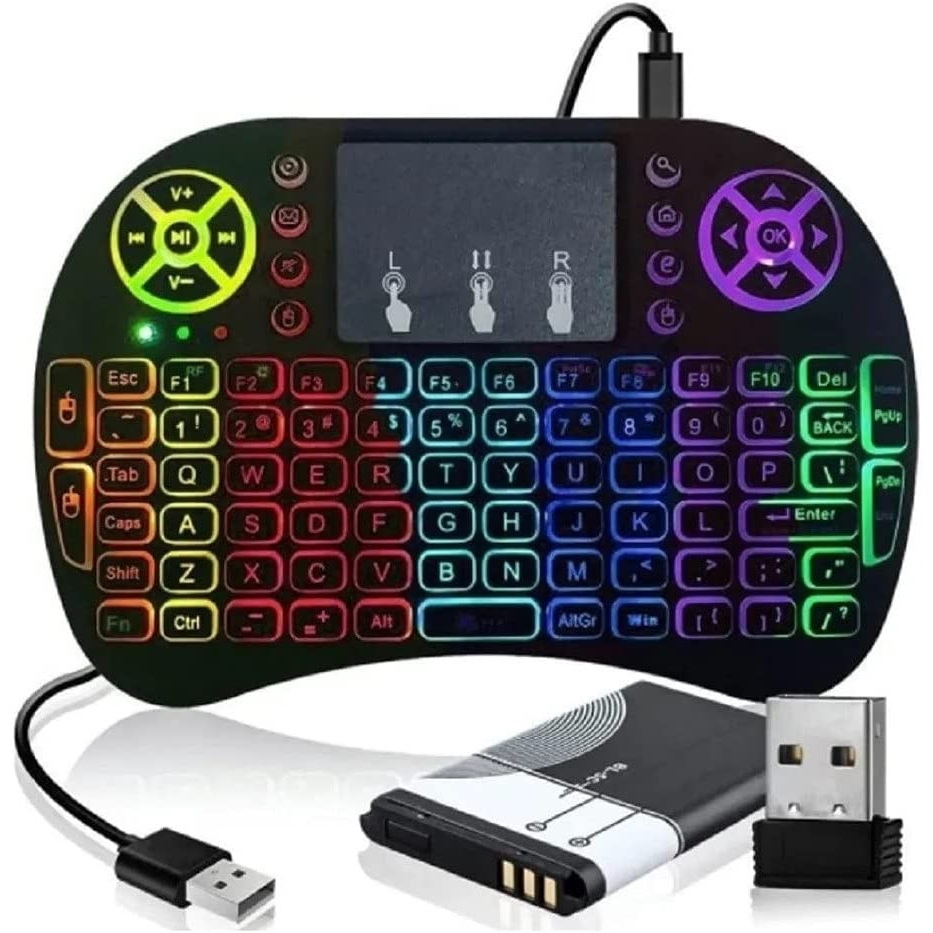 Mini Teclado Wireless Touchpad Usb Android Console Tv PC-KLX Qualidade e Inovação