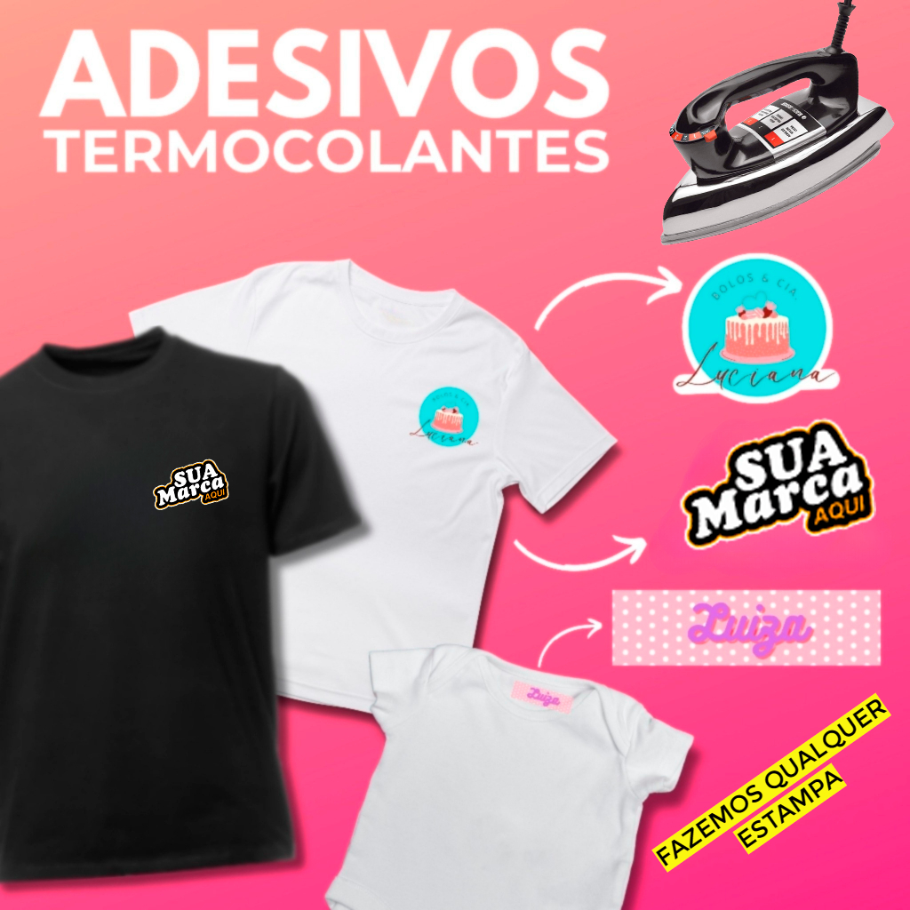 kit 10 estampas DTF digital alta resolucao para camiseta logo empresa ...
