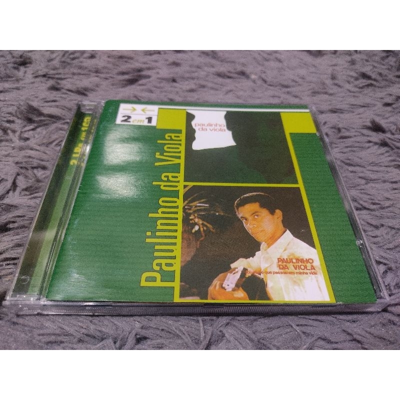 CD Paulinho da Viola 2 LP em 1 CD Foi um rio que passou em minha vida Shopee Brasil