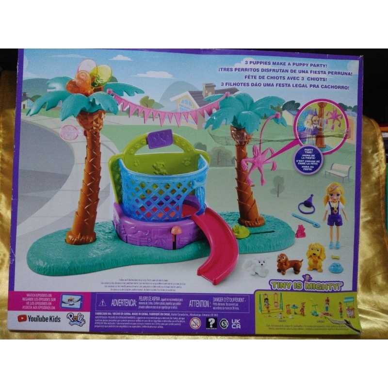 Polly Pocket Parque Tematico Bichinhos - Mattel