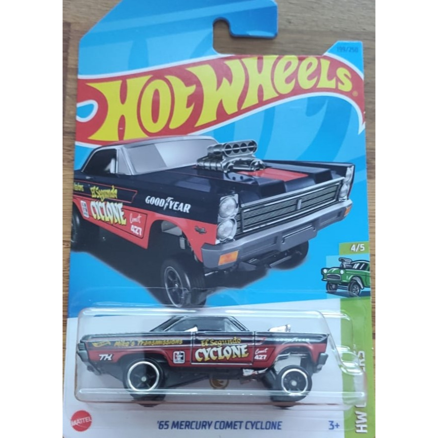 Hot Wheels 65 Mercury Comet Cyclone SUPER T-HUNT HKL14 | Shopee Brasil