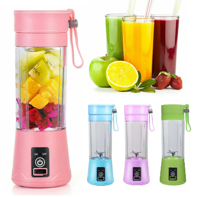 Mini Liquidificador Portátil Shake Take Juice Cup 6 Lâminas Recarregável 9343