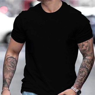 Camiseta masculina longline basica slim fit camisa masculina