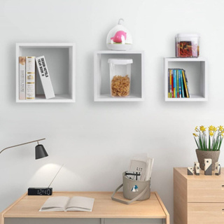 Trio de Nichos Branco / Decoração / MDF