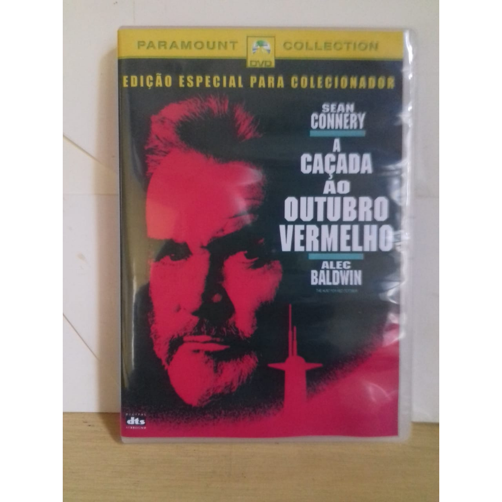 DVD A Caçada ao Outubro Vermelho 1990 Dublado/Dual HD1080p