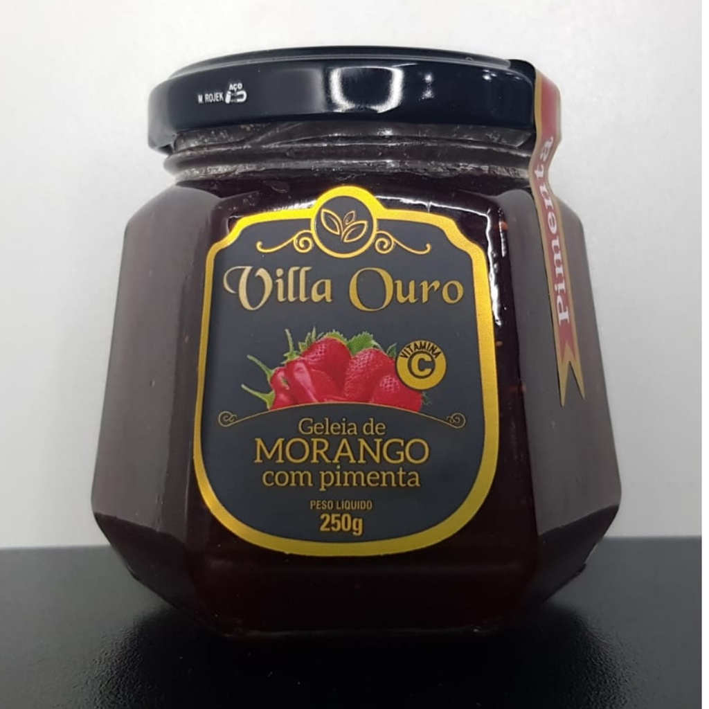 Geleia De Morango Com Pimenta Bom Principio (caixa) 250gr