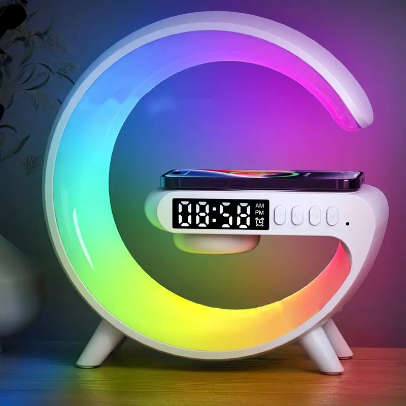 G-Speaker Caixinha de som Inteligente Carregador RGB Bluetooth