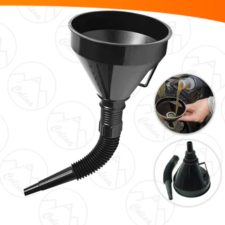 Kit 1 A 5 Funil Flexível Peças Plástico Sanfonado Óleo Motos Carros Gasolina Combustível Álcool em Oferta na Shopee