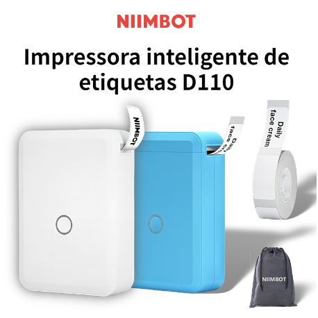 Fita Niimbot D11 D110 Impressora Portátil De Rótulos Nimbot D110
